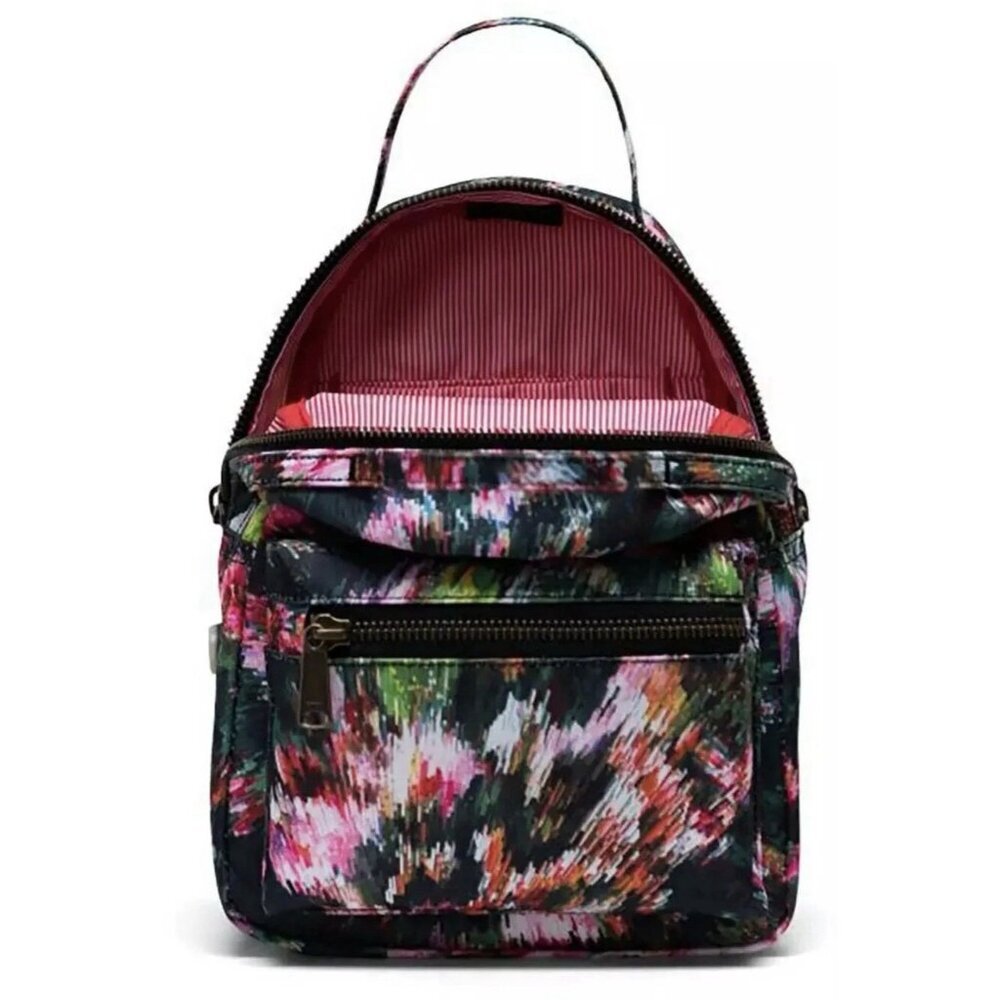 Herschel Supply Co Pixel Floral Diaper Backpack with Changing‎ Pad - Picture 3 of 5